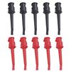 5 Sets Multimeter Test Hook Mini Grabber Clips 10A Electrical J.30007 Electronic Testing Probe
