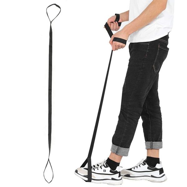 Nikou Leg Lifter Strap with Foot Strip, Mobility Aid for Disability, Elderly, Hip Replacement - Nylon