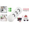 Microfiber Spin Mop Replacement Heads Pack Easy to Use for All Hard Floors