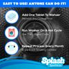 Splash Spotless Washing Machine Cleaner for HE Front Load & Top Load Washers