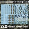Greenstuff World Waterslide Decal Classic Forest Camo Decal for Plastic Models GSWD-2388