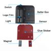 NewL 2x Wireless Projector Car Door Step Courtesy Welcome Lights Puddle Ghost Shadow LED Lights - (Tiger)