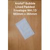 Arofol® Bubble Lined Padded Envelope Postal Bags Size 4 180mm x 265mm (1)