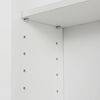 Modern Bathroom Cabinet Storage Organizer Single Door Wall Mount with Mirror