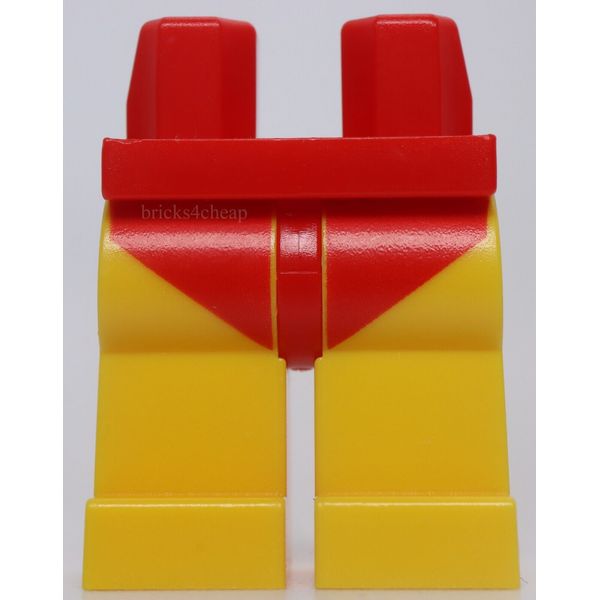 Lego Red Hips and Yellow Legs with Red Leotard Swimsuit Bottom Pattern