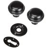 Yale Locks P405 Rimknob Black Finish