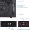 Vinyl Record Player Turntable with Built-in Bluetooth Receiver 2 Stereo Speaker