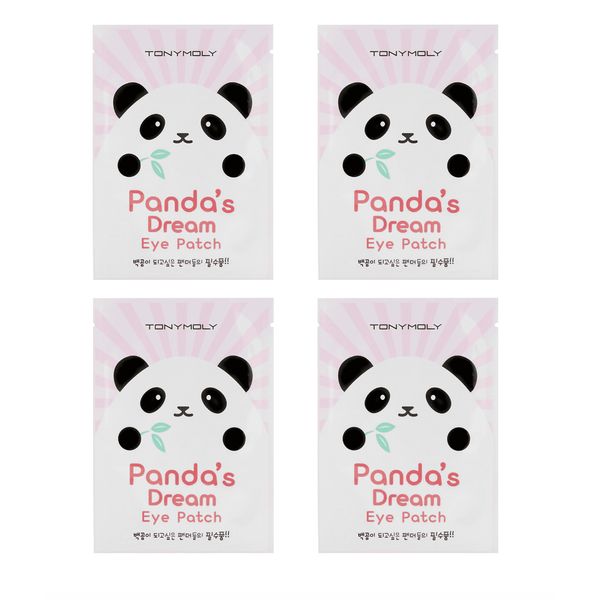 Tony moly Panda's Dream Eye Patch 4 pcs + 1 sample US Seller