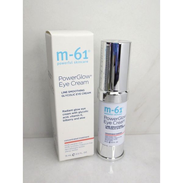 M-61 POWERGLOW EYE CREAM LINE SMOOTHING 0.5 OZ BOXED