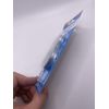 Large Glitter Numeric BIRTHDAY CANDLE - Silver Number 6