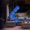 Ideaworks Solar Mobile Bubble Lights – Color Changing Lights,Blue,Green,red
