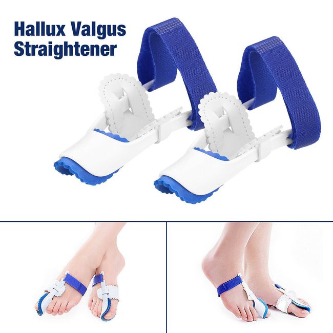 Big Toe Straightener Separator Bunion Splint Foot Hallux Valgus Corrector