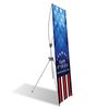 Premium Adjustable X-Frame Banner Stand 23"x63" to 32"x78"
