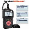 Automotive Engine Scanner Car Diagnostic Scan Tool OBD2 Code Reader Turn Off MIL