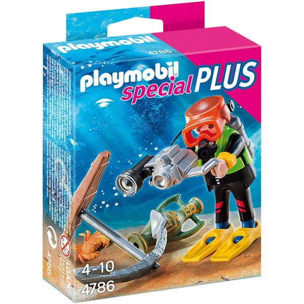 PLAYMOBIL SUBMARINISTA DEL TESORO