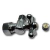 XFITTING 3/8" OD Compression x 5/8" OD Compression Angle Valve (Polished Chrome) 2-4-2=1