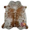 Cowhide Brown Speckled | Premium Quality | Extra Large 6'x7'- 8'