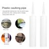 DOITOOL 5Pcs Empty Plastic Caulk Tubes, Refillable Sealant Caulking Tubes Home Caulking tool