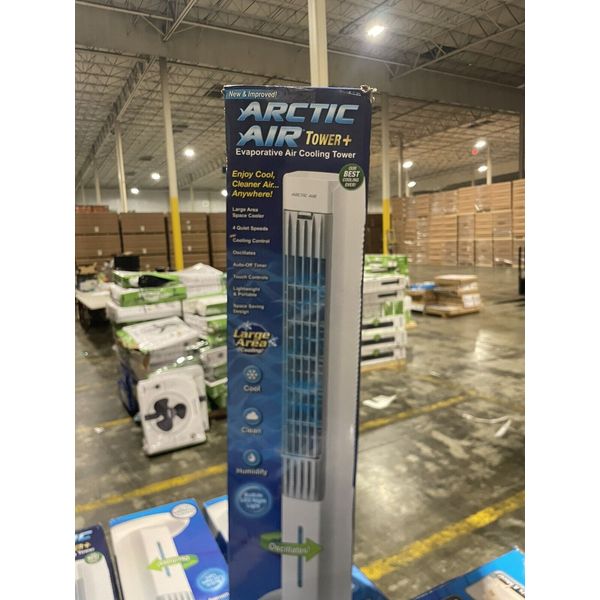 Arctic Air Tower+ Oscillating Tower 305 CFM 4-Speed Evaporative Cooler Sealed