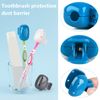 Waenerec Toothbrush Cover Cap Toothbrush Coverings Clips Portable Toothbrush Protector Toothbrush Storage Head Cover for Bathroom Home Travel Toothbrush Case - 6 Packs