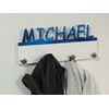 Personalized Coat Hanger Rack Bag Hat Towel Sweatshirt Hook Organizer Wall Decor