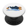 Penguin Water slide PopSockets Swappable PopGrip