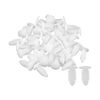 ACROPIX 40pcs Universal 8mm White Push Bumper Fastener Rivet Clips