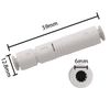Ieron 2pcs 6mm Pneumatic Ejector ZU05S Push-In One-Touch Tube Type Pneumatic Vacuum Generator