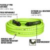 Flexzilla HFZP3850YW2 Pro 3/8" Air Hose, 50 ft., Reusable Fitting