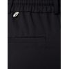 ONLY Women's Onlpoptrash Easy New Sporty Tape Petit Trousers, Black/detail: balm green + cloud dancer + stone