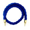 Deluxe Crowd Control Stanchion Rope with Gold Accent