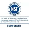 2X Faucet Water Filter Replacement For Brita 36311 Tap Water Filter System