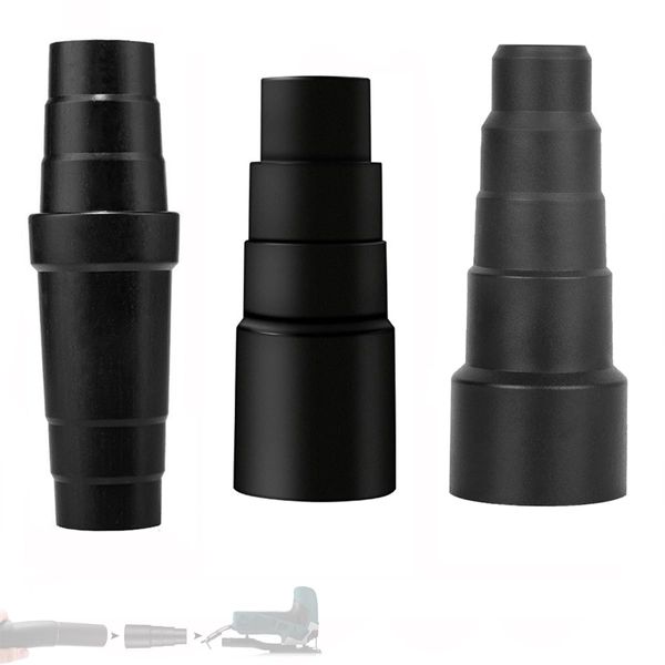 Vacuum Cleaner Power Tool Dust Extraction Hose Adaptor, 3 Pcs Universal Vacuum Adapter