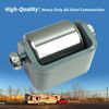 4 Weld On Heavy Duty Steel Micro Mini 2" Roller Fit Trailers with Grease Fitting