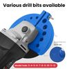 Drill Bit Sharpener - Right Angle Drill Attachment, Drill Bit Grinding Attachment Sharpener for All Bits, Electric Drill Bit Grinder Tool, Multi-Specification Drill Bit Grinding (Red)