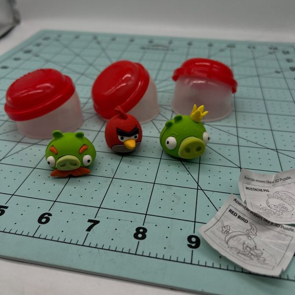 Angry Birds 3D Puzzle Quarter Toy Pigs and Bird