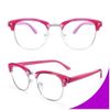 Blue Light Blocking Glasses Square Anti Computer Glare Red Frame Eyeglasses