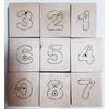 Leather Craft Punching Die, Thomson Shape, Bike Shape, Punching Tool, Tool (Numbers)