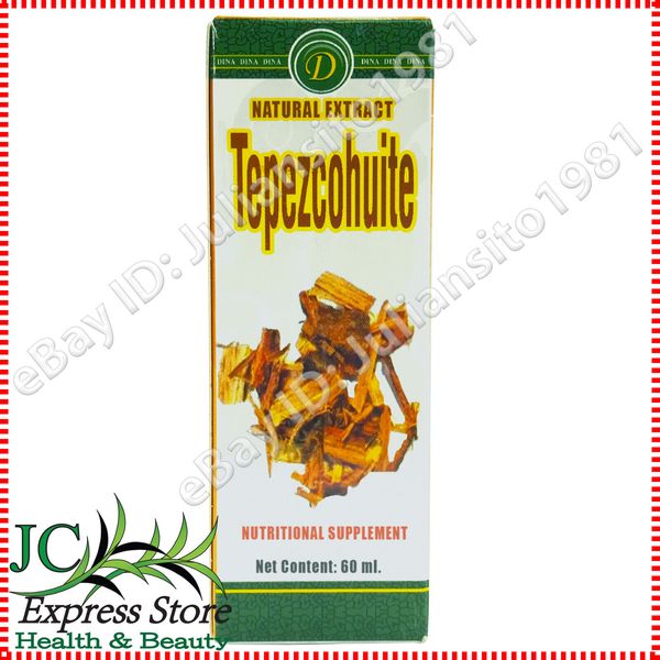 NATURAL EXTRACT OF TEPEZCOHUITE NUTRITIONAL SUPPLEMENT 60 ML ANALGESIC ADJUVANT