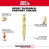 MILWAUKEE ELECTRIC TOOL 48-89-4644 Drill Bit Red Helix 4 Piece Set