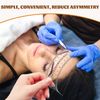 Healifty Eyebrow Ruler PVC Flexible Eyebrow Microblading Ruler Permanent Makeup Measuring Tool Eyebrow Microblading Delivery