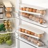 Bnimtm Rolling Egg Storage, Egg Holder Fridge, Space Saving Egg Holder for Refrigerator Storager, Egg Holder Storage