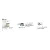 Richell Hayur Soap Box, Square, White