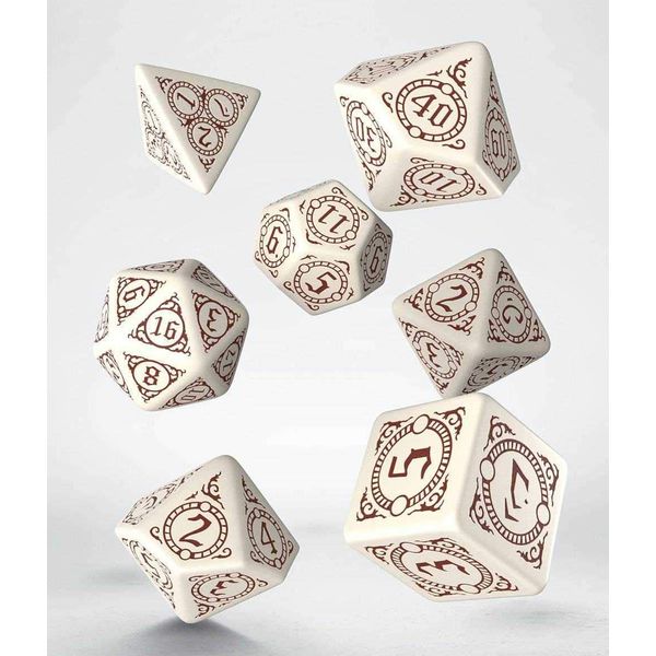 Q WORKSHOP Pathfinder of the Runelords Ornamented Rpg Polyhedral Dice Set