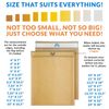 250 Pack Kraft Padded Envelopes 7.25x7 Bubble Mailers 7.25x7 CD Size