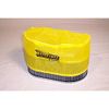 Outerwear Pre-Filter, 4.5 X 7 Oval, 3.5 Tall, Yellow, Compatible with Dune Buggy