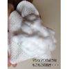 Body towel Bubbles Soft Cotton Handy Cotton White Approximately/19 X/24 cm