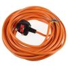 First4Spares Extra Long 10M Vacuum Cleaner Mains Power Cable (3 Core, 1mm)