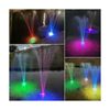 Floating Pool Fountain with Underwater Light Show, Rechargeable Battery Power...