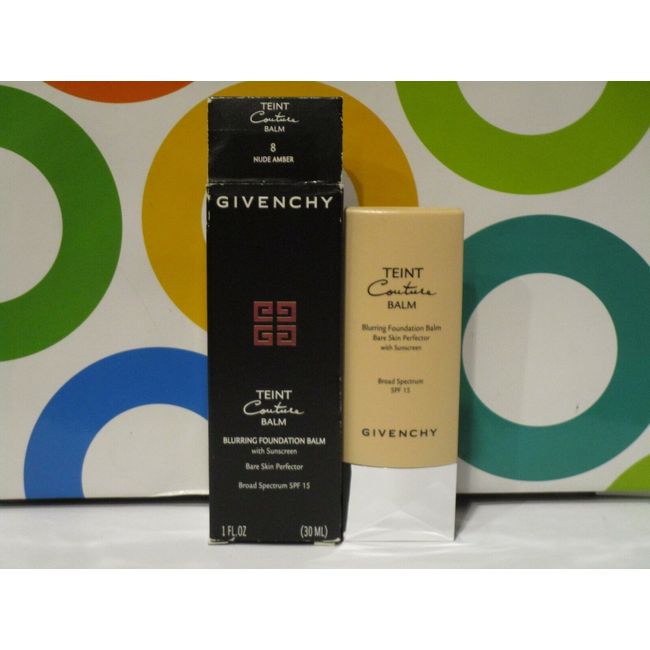 GIVENCHY ~ TEINT COUTURE BALM BLURRING FOUNDATION BALM ~ # 8 ~ 1 OZ BOXED